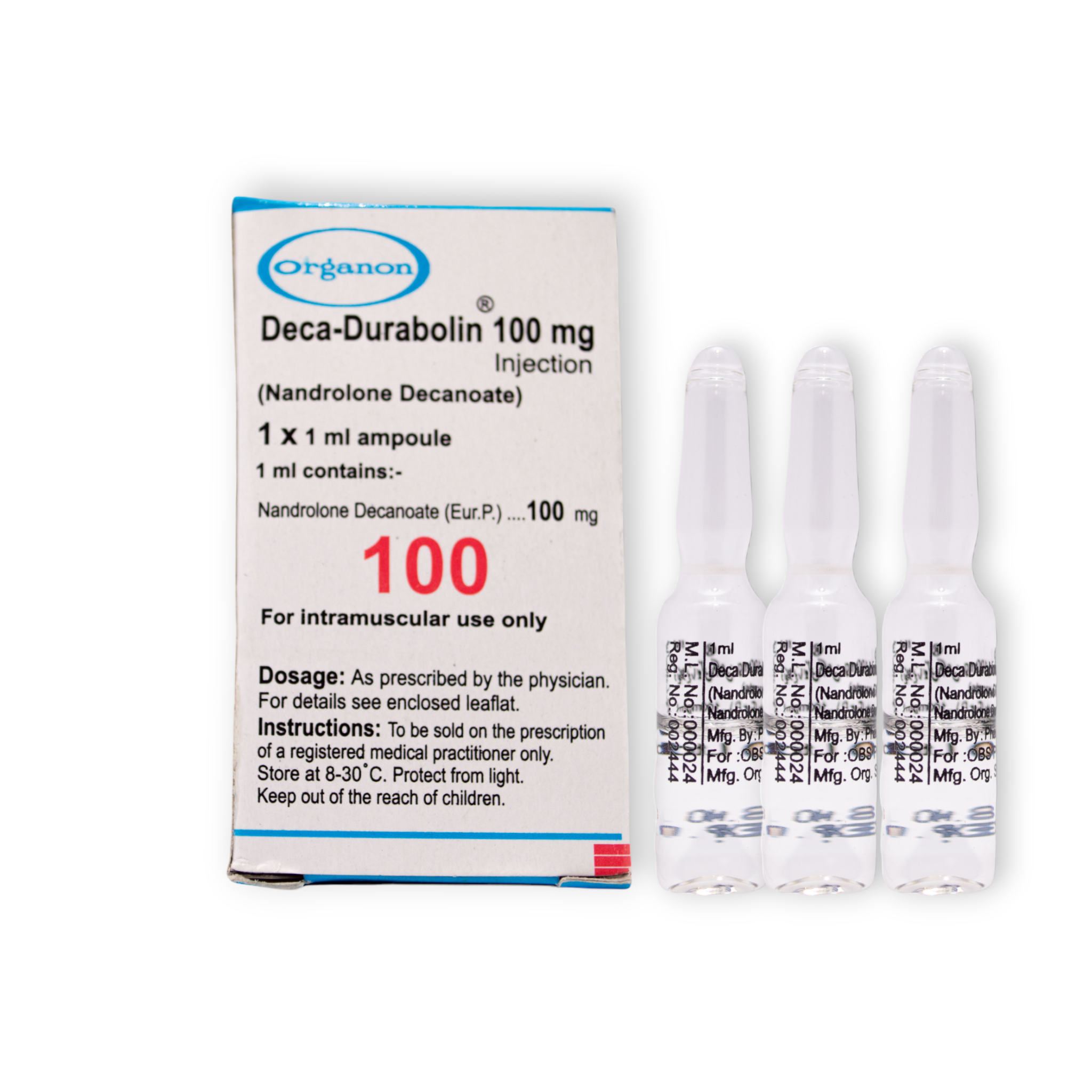 Deca-Durabolin 100 / 1 Caja 3 Amps 